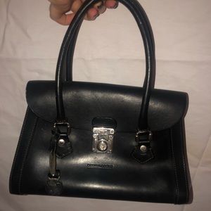 Dooney and Bourke black leather purse